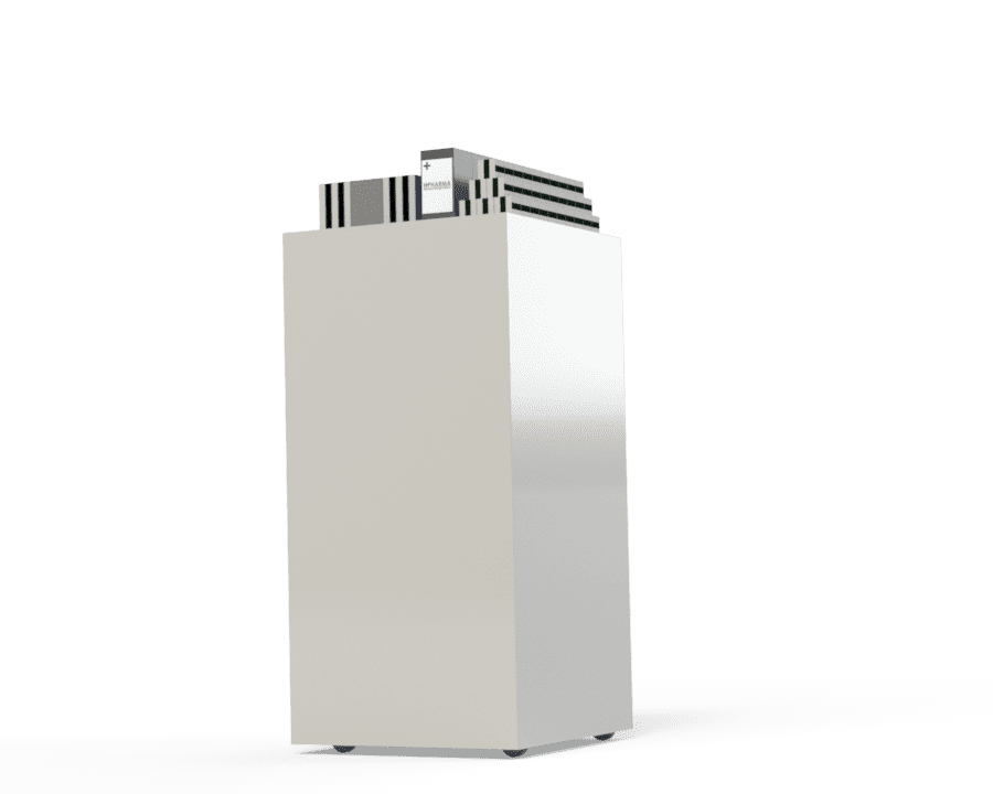 Cube de présentation