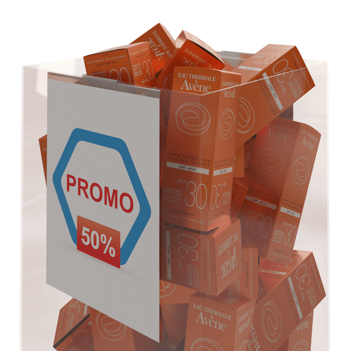 Omkeerbare plexi promo discounter MET A4-houder