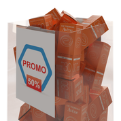 Omkeerbare plexi promo discounter MET A4-houder