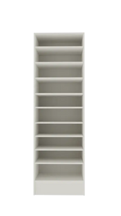 Epis en bois pour l'organisation du back-office - Équipé de 10 tablettes