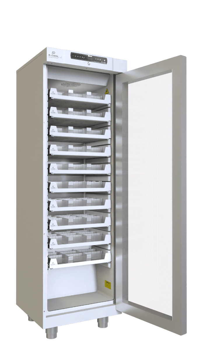 H-COOL Pharma RR410 glazen deur