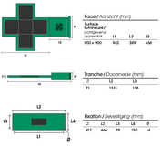 H-Sign 1000 - Apotheekkruis 2560 diodes