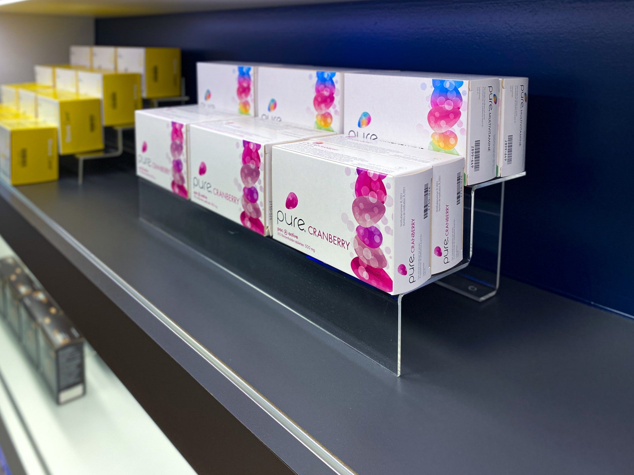 Podium plexi à deux étages